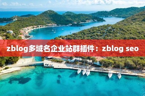 zblog多域名企业站群插件：zblog seo